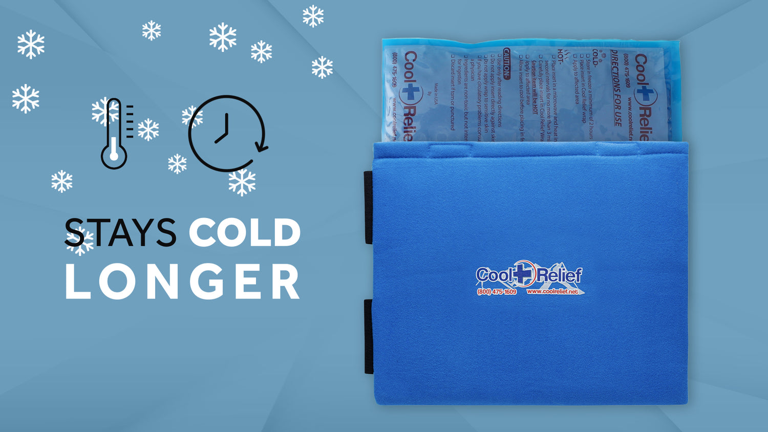 Ice Wraps that stay cold longer