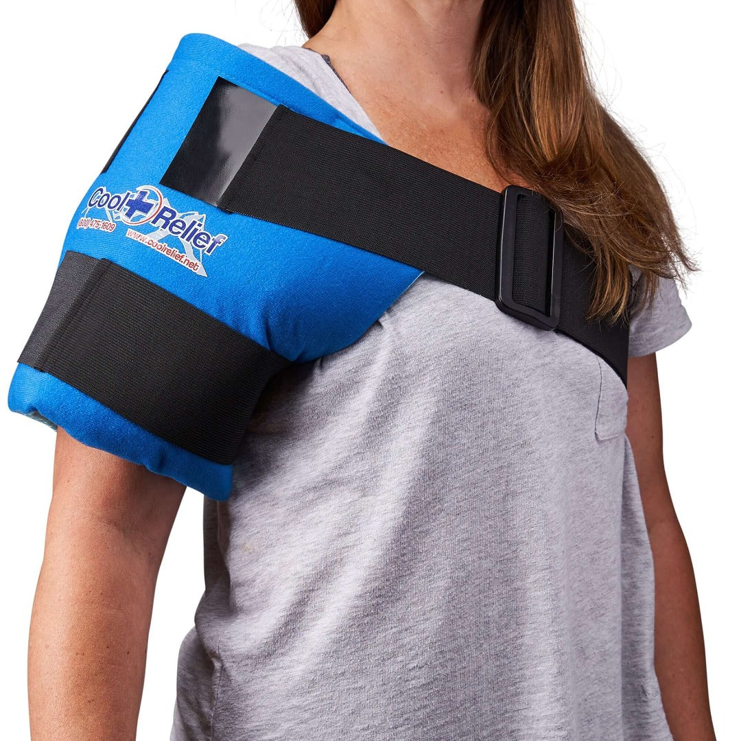 Soft Gel Shoulder Hot/Cold Wrap - Shoulder Ice Packs - Cool Relief Ice Wraps